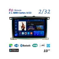 Nova A8  iPs 10"  для Toyota Land Cruiser 100 2003 - 2007