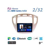 Nova A8  iPs 9"  для Toyota Highlander Kluger 2000 - 2007 Тип 1