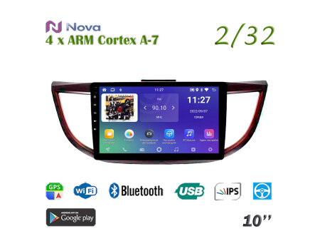 Nova A7 lite  iPs 10"  для Honda CR-V 2012 - 2016