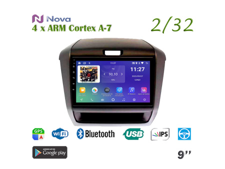 Nova A7 lite  iPs 9" для Honda Freed 2017 - 2020